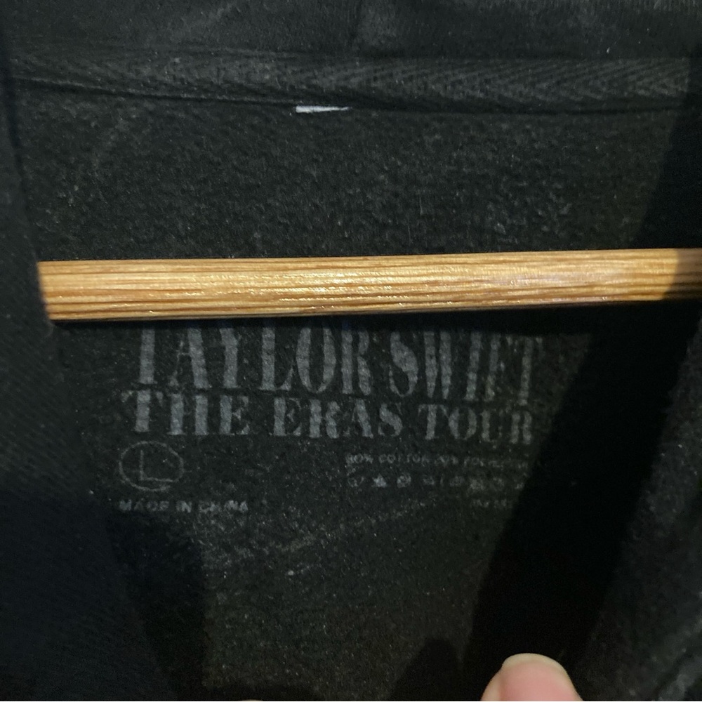 Taylor Swift The Eras Tour Photo Collage Hoodie with Tour Dates and Song Names - Picture 6 of 6